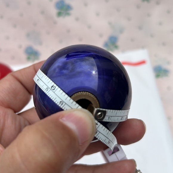 Resin Shifter Knobs‎ Red Sparkle & Blue Swirl Universal Car Accessory EUC - Picture 10 of 11